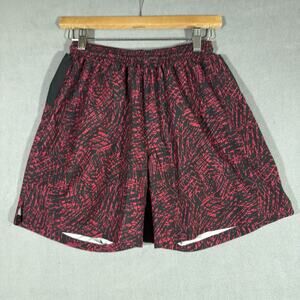 BOA Pink 5.5" Lined Running Shorts Small Stretch Adjustable Waist Performance